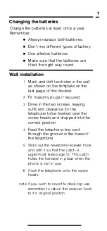 Preview for 7 page of British Telecom Minstrel Plus User Manual