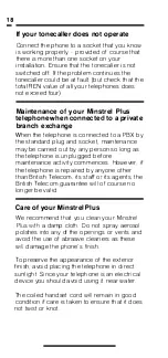 Preview for 18 page of British Telecom Minstrel Plus User Manual