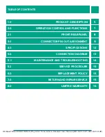 Preview for 4 page of Broadata Communications LINKBRIDGE LBC-H2V-R-4P User Manual