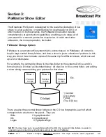 Preview for 102 page of Broadcast Pix Flint LE 1000 Operator'S Manual