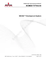 Preview for 1 page of Broadcom WICED BCM920737TAG-04 User Manual