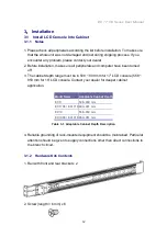 Preview for 16 page of Broadrack EC  19 Series User Manual