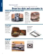 Preview for 4 page of Broan 27000 Series Brochure & Specs