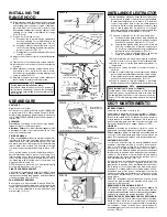 Preview for 5 page of Broan 462423ADA Manual