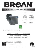 Preview for 27 page of Broan B110H65RS User'S And Installer'S Manual