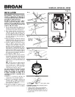 Preview for 12 page of Broan BHF80 Instructions Manual