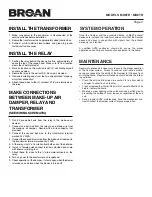 Preview for 4 page of Broan MD6TR Manual