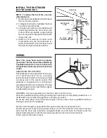 Preview for 5 page of Broan RM50000 Series Installation Instructions Manual