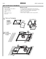 Preview for 3 page of Broan XB110H Installation Manual