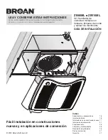 Preview for 15 page of Broan ZB110ML Installation Manual