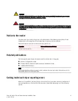 Preview for 11 page of Brocade Communications Systems FastIron SX 1600 Hardware Installation Manual