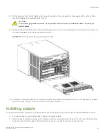 Preview for 137 page of Brocade Communications Systems X6-4 Hardware Installation Manual