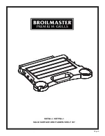 Preview for 6 page of Broil King SKFB2-1 Owner'S Manual