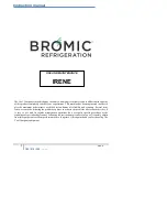 Bromic Heating Irene 185 Instruction Manual preview