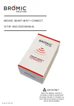 Bromic Heating SMART-HEAT CONNECT Setup And User'S Manual preview