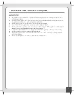 Preview for 5 page of brondell BALANCE P400 series Owner'S Manual