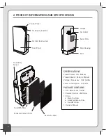 Preview for 6 page of brondell BALANCE P400 series Owner'S Manual