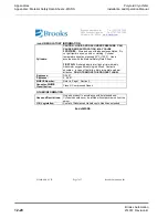 Preview for 238 page of Brooks Polycold MaxCool 2500L Installation And Operation Manual