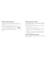 Preview for 10 page of Brookstone 324463 Safety And Operating Instructions Manual