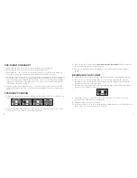 Preview for 7 page of Brookstone 324464 Safety And Operating Instructions Manual