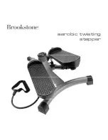 Brookstone aerobic twisting stepper User Manual preview