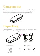 Preview for 2 page of BROSA Alexa Bench Assembly Manual