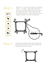 Preview for 3 page of BROSA Alicia Ottoman Assembly Manual