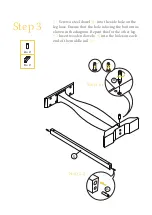 Preview for 4 page of BROSA Baker Console Table Assembly Manual