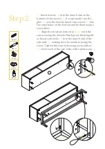 Preview for 4 page of BROSA Bristol Entertainment Unit Assembly Manual