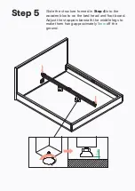 Preview for 9 page of BROSA Bruin Wooden Bed Frame Assembly Manual