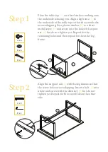 Preview for 3 page of BROSA Brunswick 175cm Dining Table Assembly Manual