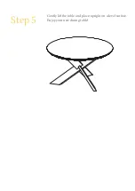 Preview for 6 page of BROSA Buso Dining Table Assembly Manual