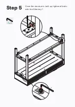 Preview for 8 page of BROSA Caledonia Rattan 2 Drawer Console Table Assembly Manual