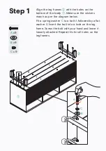 Preview for 4 page of BROSA Caledonia Rattan Compact Entertainment Unit Assembly Manual