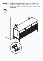 Preview for 13 page of BROSA Caledonia Rattan Compact Entertainment Unit Assembly Manual