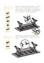 Preview for 4 page of BROSA Chablis Outdoor Dining Table Assembly Manual