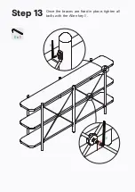 Preview for 16 page of BROSA Dominic Wide Bookcase Assembly Manual