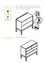 Preview for 14 page of BROSA Edgar Dresser Assembly Manual