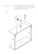 Preview for 7 page of BROSA Elizabeth Low Bookcase Assembly Manual