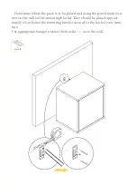 Preview for 14 page of BROSA Elizabeth Low Bookcase Assembly Manual