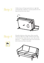 Preview for 4 page of BROSA Evelyn 3-Seater Chaise Assembly Manual