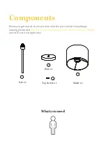 Preview for 2 page of BROSA Felis Table Lamp Assembly Manual