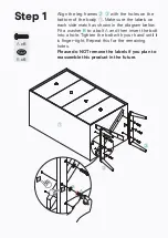 Preview for 4 page of BROSA Frank Tall Boy Assembly Manual