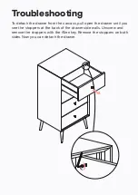 Preview for 13 page of BROSA Frank Tall Boy Assembly Manual