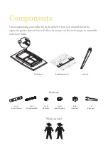 Preview for 2 page of BROSA Hans 220cm Extendable Dining Table Assembly Manual