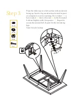 Preview for 4 page of BROSA Hans 220cm Extendable Dining Table Assembly Manual