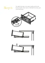 Preview for 6 page of BROSA Hans Console Table with Drawers Assembly Manual