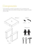 Preview for 2 page of BROSA Haruki Lamp Table Assembly Manual