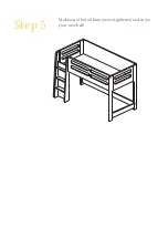 Preview for 7 page of BROSA Junior Kids Cabin Bed Assembly Manual