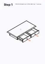 Preview for 4 page of BROSA Juno Large Desk Assembly Manual